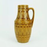 scheurich mid century VASE 1960s decor hellas ochre glaze model 423-25
