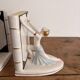 Art Deco Bookends Porcelain Dancer