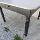 Old farmhouse table 1900 patinated