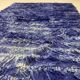 Antique Turkish Shabby Wool Rug 200x125 cm Blue, shabby chic, shaggy, shag pile