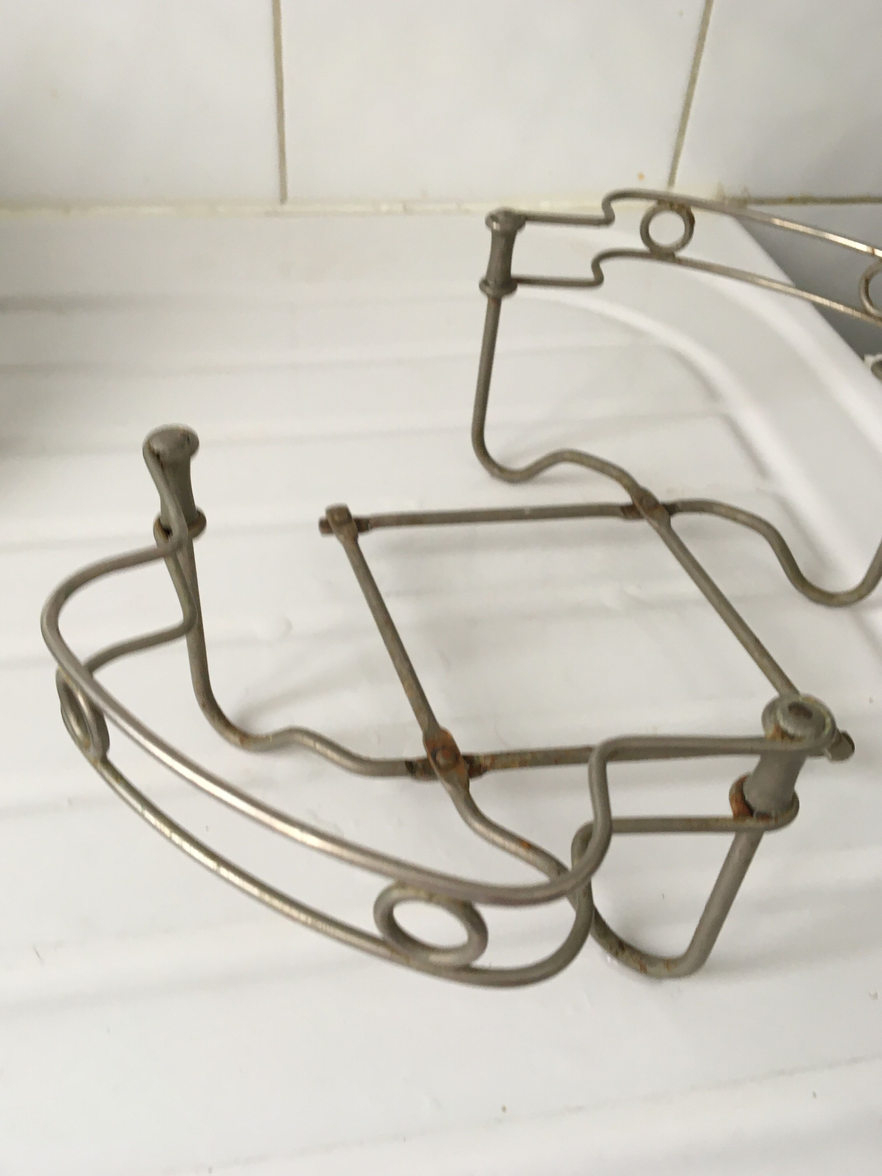 Vintage steel telescopic trifle