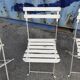 Set of 4 garden chairs
