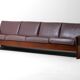 Wide minimalist loft sofa, Italy 1970s