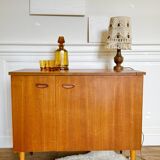 vintage Scandinavian Singer sideboard