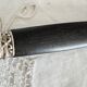 Silver and ebony table knives, stainless steel blade, Louis XVI style