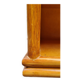 Vintage rattan bedside