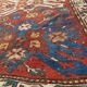 Ancient Caucasian carpet Kazak eagle 143x257 cm