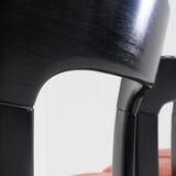 Vintage Bruno Rey dining chairs for Dietiker Switzerland 1970s, set of 6