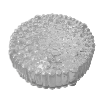Vintage bubbled glass ceiling light