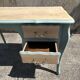 Vintage 1960s desk with curved legs
