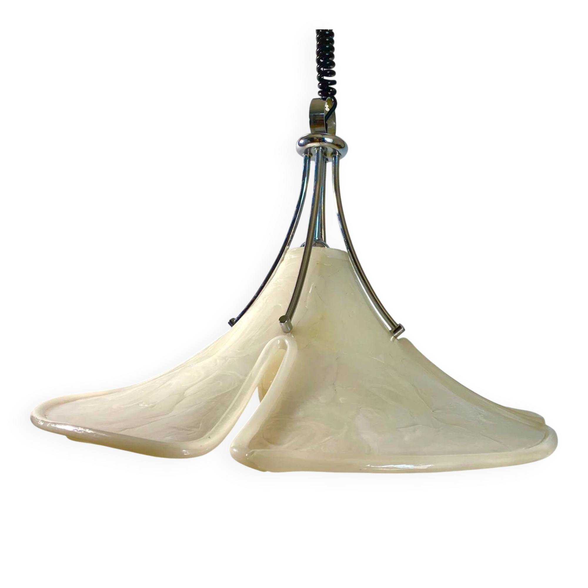 Height adjustable pendant light by Cosack Leuchten, Germany, 1970s