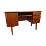 Vintage desk from the 60s light oak