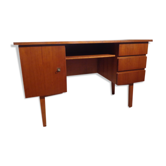 Vintage desk from the 60s light oak