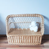 Rattan chest bench