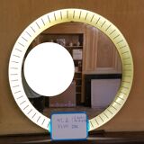 Backlit mirror