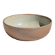 A speckled grey interior bowl with a matte brown exterior H5 D15
