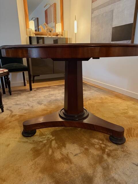 Table William IV (fin 18è s.) acajou