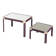 Vintage Regency Style Nesting Tables Attribution Roméo Rega France 70s
