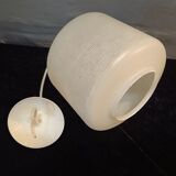 Lustre vintage verre texturé