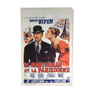 Affiche cinéma Le Gentleman et