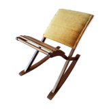 Rocking foot stool