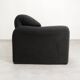Cassina Maralunga 2.5-seater bicolour black/grey sofa
