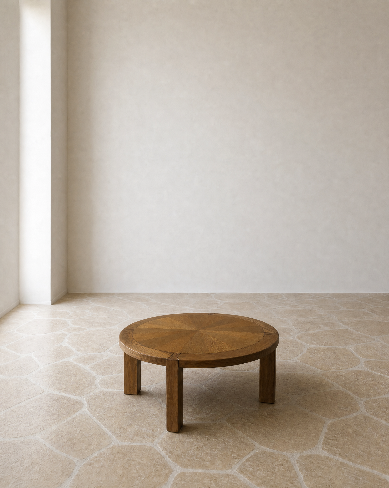 Table basse ronde - Circa 1960