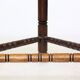 Chaise traditionnelle suédoise sculptée « Monkstol »