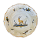 Antique dish with deer pattern