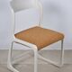 Chaise traineau Bauman blanche