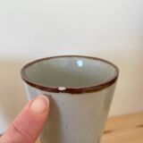 Stoneware coffee cups