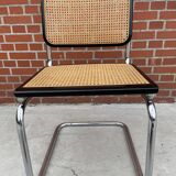 Chair in chrome and black