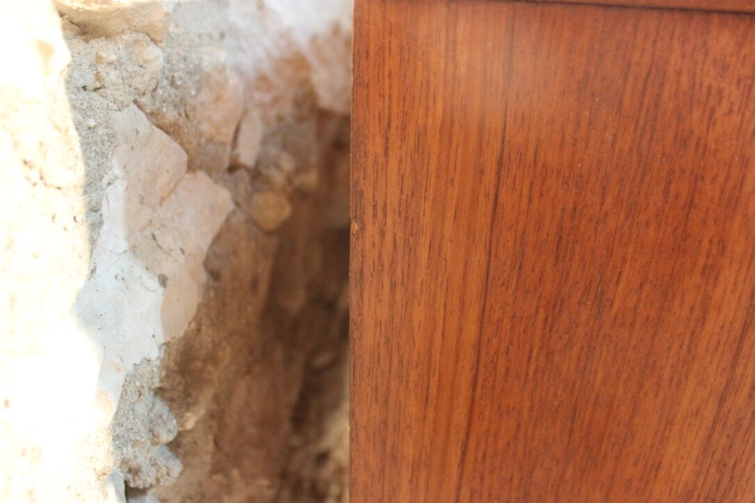 Vintage scandinavian sideboard in teak