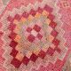 3x9 soft pastel pink vintage runner rug, 81x292cm sk 23329 free shipping