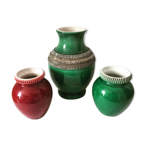 Set de trois vases Pol Chambost