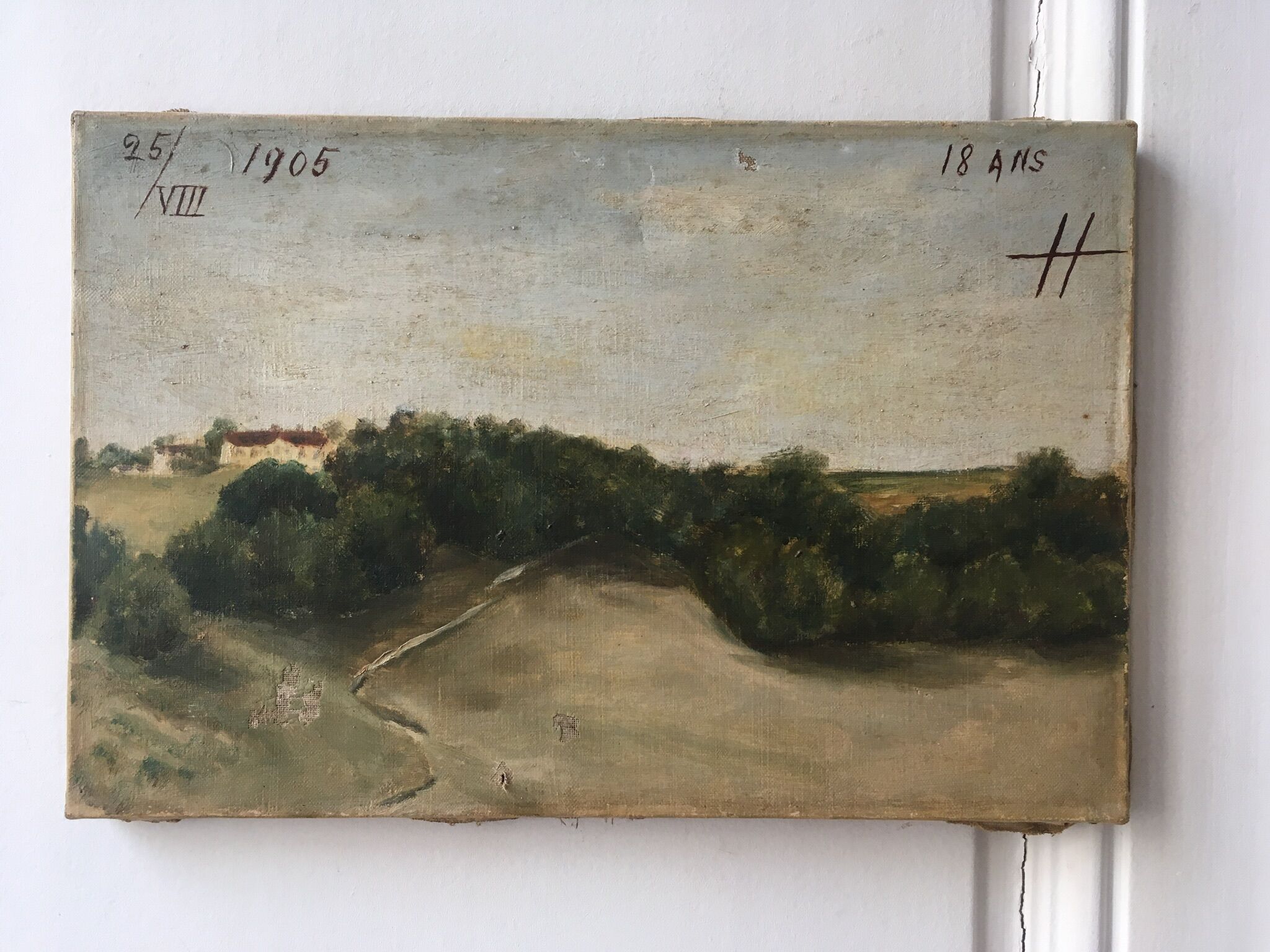 Landscape painting 1905