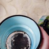 Cafetière ou théière en métal émaillé