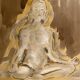 Signed painting, mixed media, female portrait "Zen"