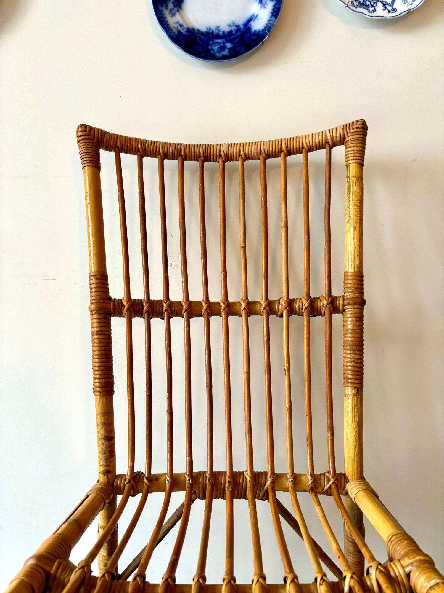 Rattan chair, 1960s