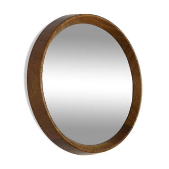 Oak wood mirror, 45cm, made in Germany