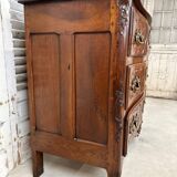 Commode en noyer ancienne