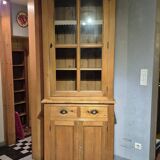 Two-body glass cabinet