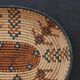 Braided ethnic oval basket