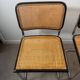 Pair of Marcel Breuer Cesca chairs Made in Italy