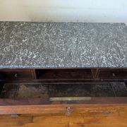 Commode bureau d'époque – Début XXᵉ siècle avec plateau en marbre