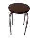 Vintage stool, formica and chrome feet, 60s