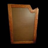 Old large bamboo rattan mirror