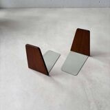 Kai Kristiansen bookends Feldballes Møbelfabrik in teak.