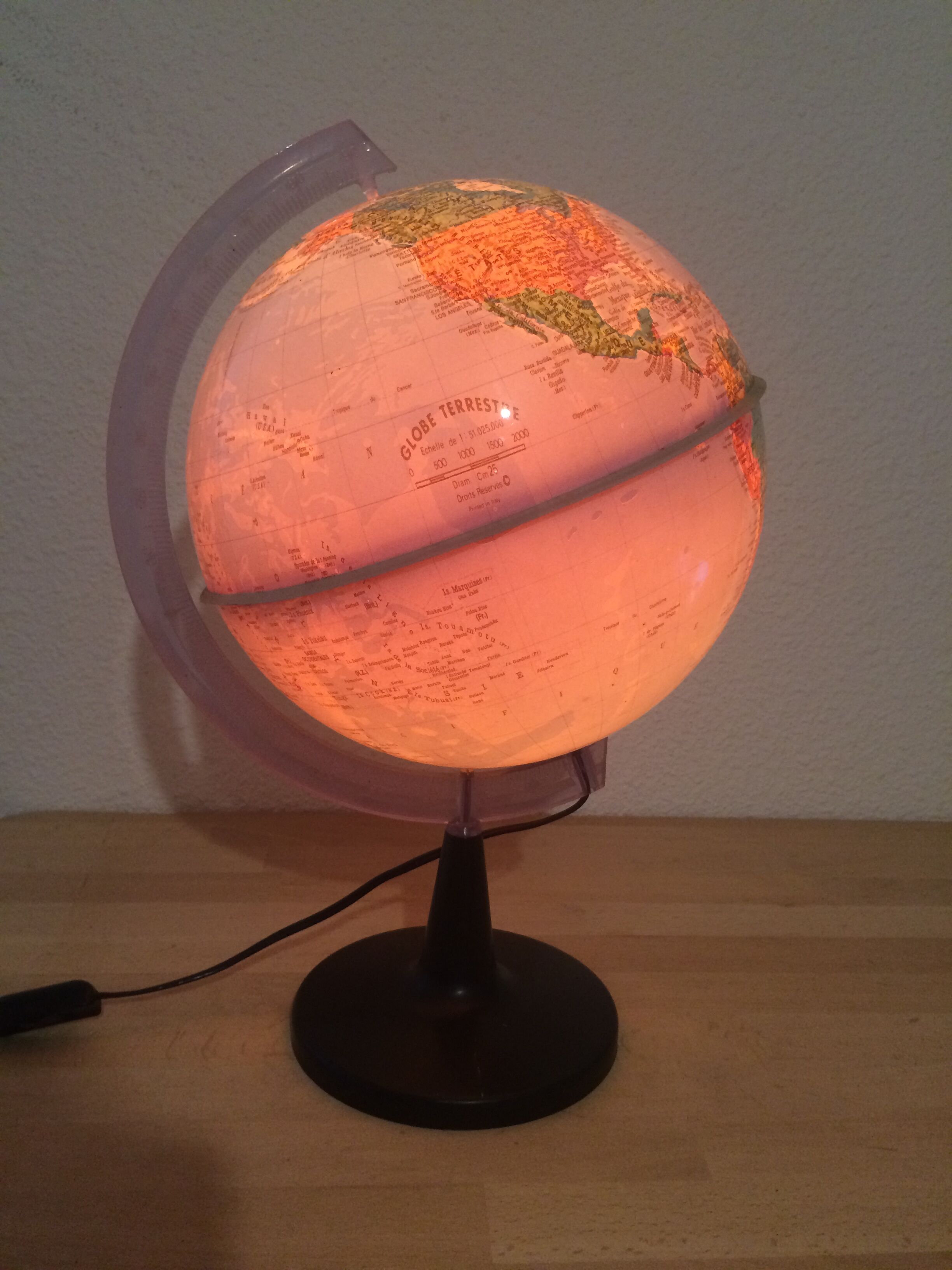 Vintage light globe