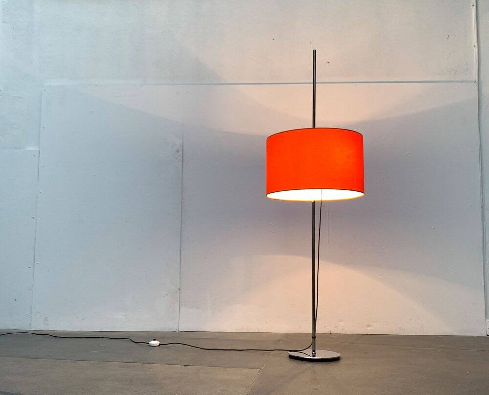 German space age floor lamp from Staff Leuchten, 1960s.